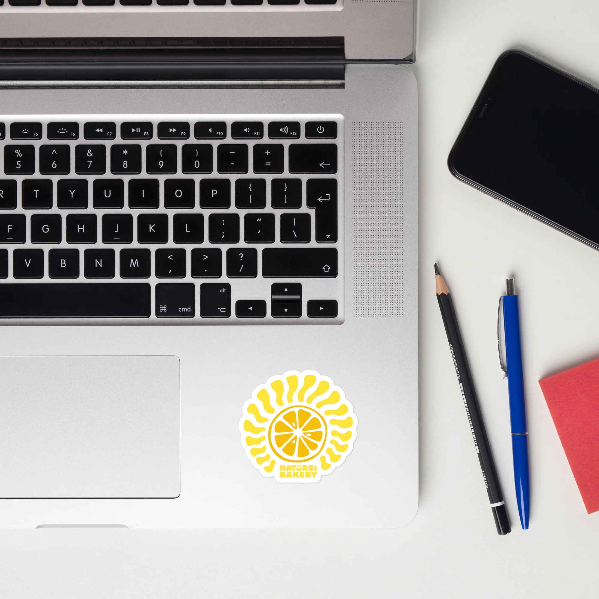 Lemon Sun Sticker - Image 3