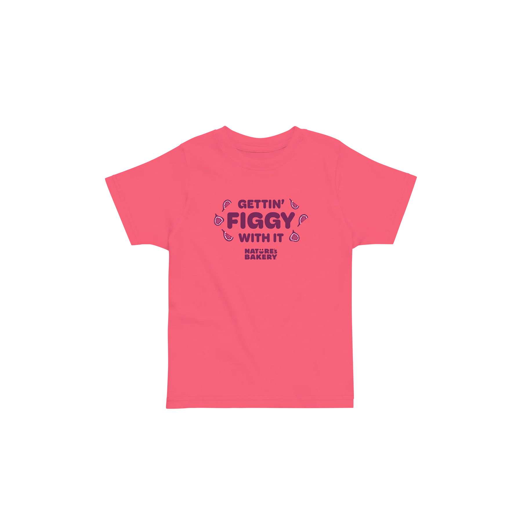 Getting Figgy With It Toddler T-Shirt - Pink
